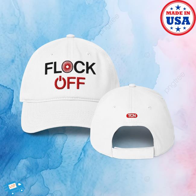 Tucker Carlson Merch Store Flock Off Baseball Hat White 5 Tucker Carlson Merch Store Flock Off Baseball Hat White