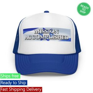 Tucker Carlson Merch Store Mission Accomplished Israel Trucker Hat