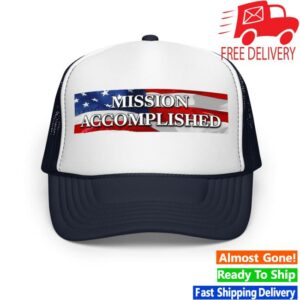 Tucker Carlson Merch Store Mission Accomplished Usa Trucker Hat