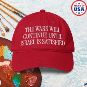 Tucker Carlson Merch Store Wars Will Continue Baseball Hat Red