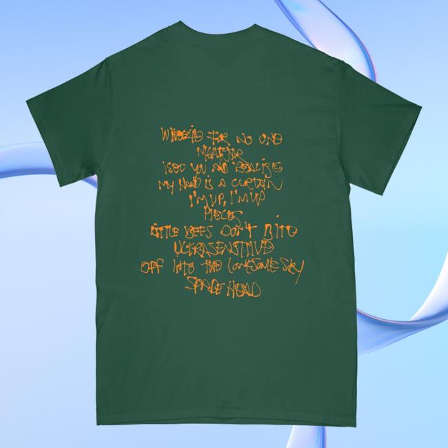 Turnover Merch Store Down On Earth Artwork Shirt (Green) 4 Turnover Merch Store Down On Earth Artwork Shirt (Green)