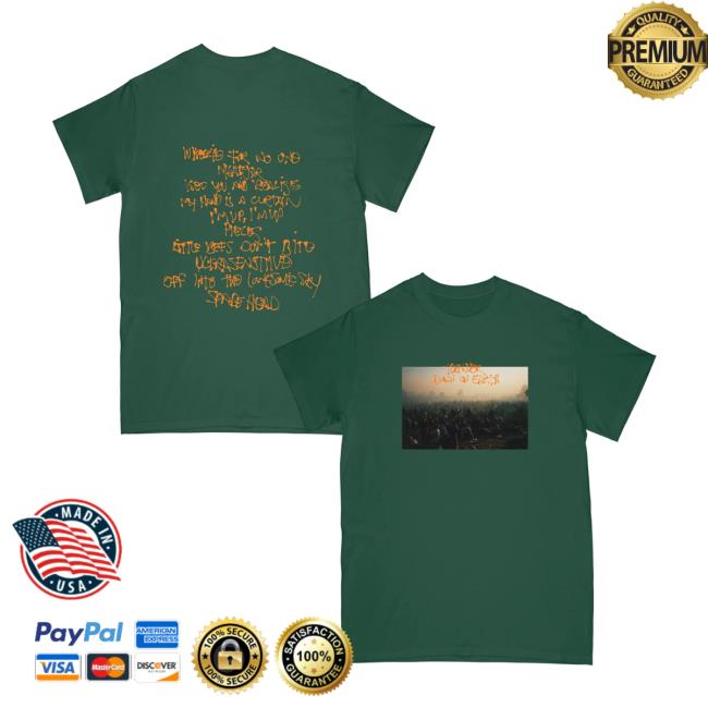 Turnover Merch Store Down On Earth Artwork Shirt (Green) 5 Turnover Merch Store Down On Earth Artwork Shirt (Green)