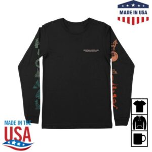 Tyler Childers Merch Store Hickman Holler Symbols Black Long Sleeve T-Shirt