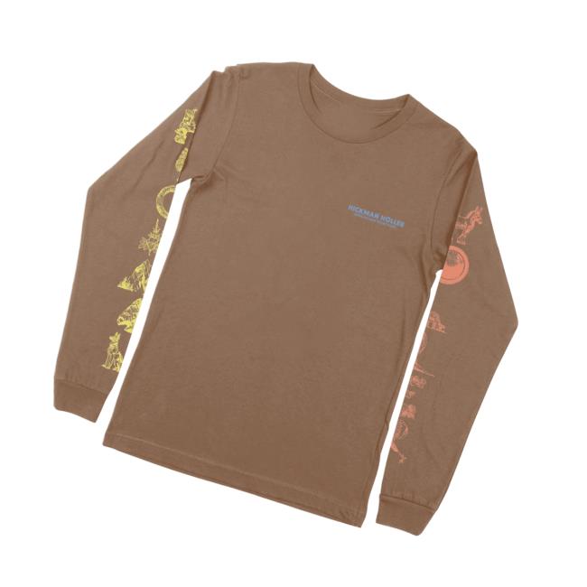 Tyler Childers Merch Store Hickman Holler Symbols Brown Long Sleeve T-Shirt 4 Tyler Childers Merch Store Hickman Holler Symbols Brown Long Sleeve T-Shirt