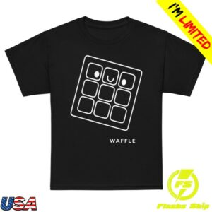 Waffle Shop Merch Youth T-Shirt Black