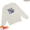 Washington And Lee University Merch Store Blue 84 Law Mock Neck Women's Crew, Oatmeal