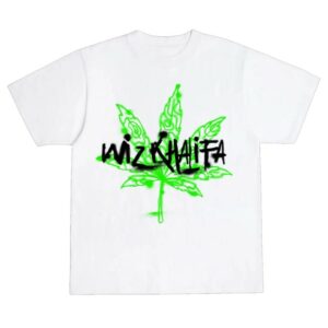 Wiz Khalifa Merch Store Graffiti Leaf Tee