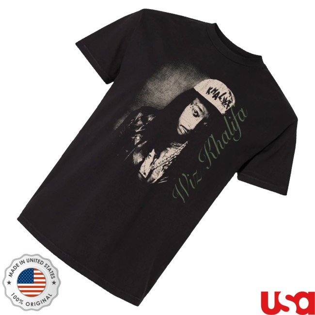 Wiz Khalifa Merch Store Wk Photo Tee 3 Wiz Khalifa Merch Store Wk Photo Tee