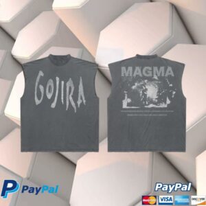 Wmc Store Merch Gojira Magma Live Sleeveless Tee