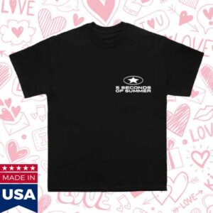 5Sos Merch Store Chicago Lollapalooza Tee