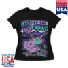 A Heartwell Ending Merch Store Unicorn Womens Tee Black