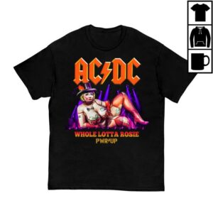 Acdc Merch Store Edmonton Pwr Up Tour T-Shirt