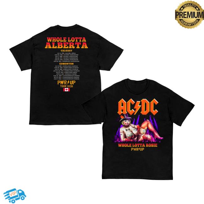 Acdc Merch Store Edmonton Pwr Up Tour T-Shirt 5 Acdc Merch Store Edmonton Pwr Up Tour T-Shirt