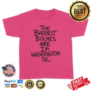 Adela Merch Store Baddest Bitches D.C. Tee