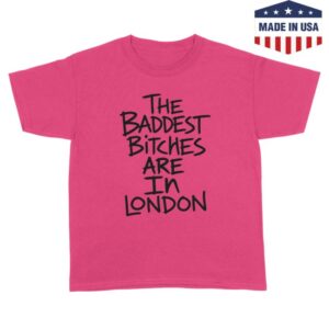 Adela Merch Store Baddest Bitches London Tee