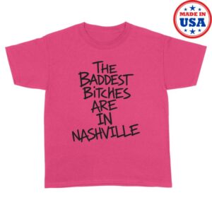 Adela Merch Store Baddest Bitches Nashville Tee