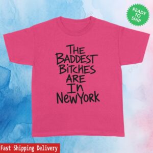 Adela Merch Store Baddest Bitches Nyc Tee