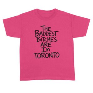 Adela Merch Store Baddest Bitches Toronto Tee