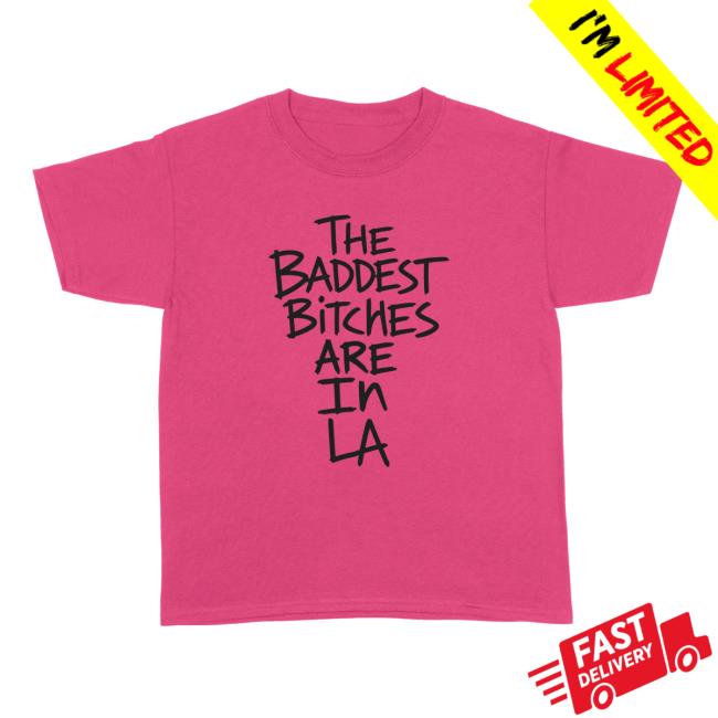Adela Store Merch Baddest Bitches La Tee 2 Adela Store Merch Baddest Bitches La Tee