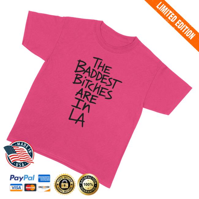 Adela Store Merch Baddest Bitches La Tee 3 Adela Store Merch Baddest Bitches La Tee