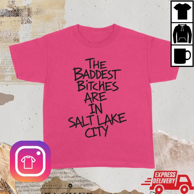 Adela Store Merch Baddest Bitches Salt Lake City Tee 2 Adela Store Merch Baddest Bitches Salt Lake City Tee