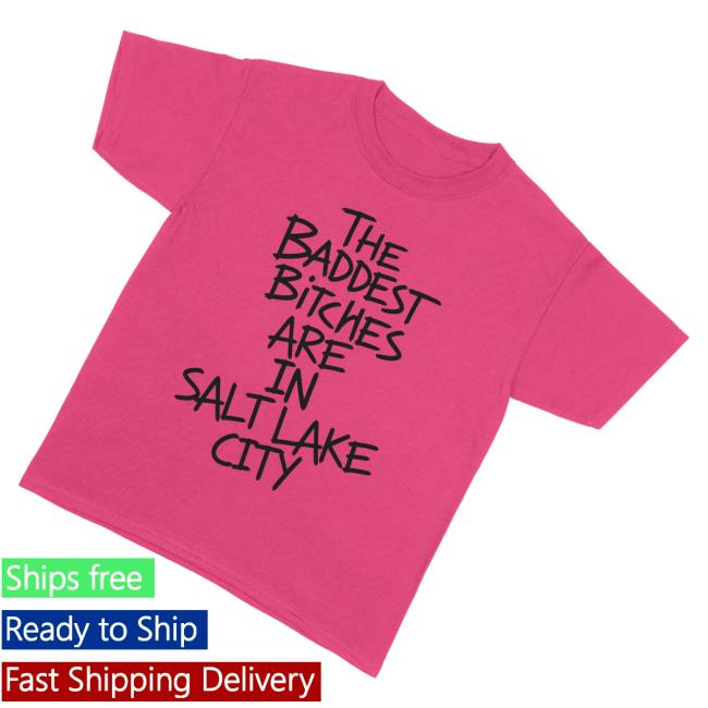 Adela Store Merch Baddest Bitches Salt Lake City Tee 3 Adela Store Merch Baddest Bitches Salt Lake City Tee