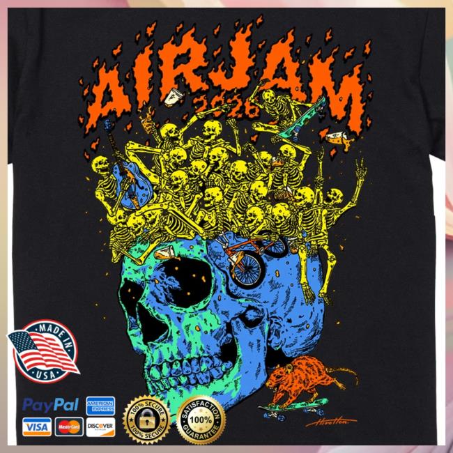 Air Jam Store Merch Aj_Hirotton T-Shirt 5 Air Jam Store Merch Aj_Hirotton T-Shirt