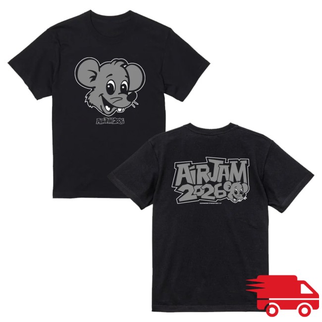 Air Jam Store Merch Aj_Punkyy T-Shirt Black 2 Air Jam Store Merch Aj_Punkyy T-Shirt Black