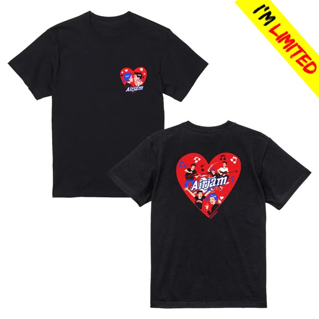 Air Jam Store Merch Aj_Sukeboshinchang T-Shirt Black 2 Air Jam Store Merch Aj_Sukeboshinchang T-Shirt Black
