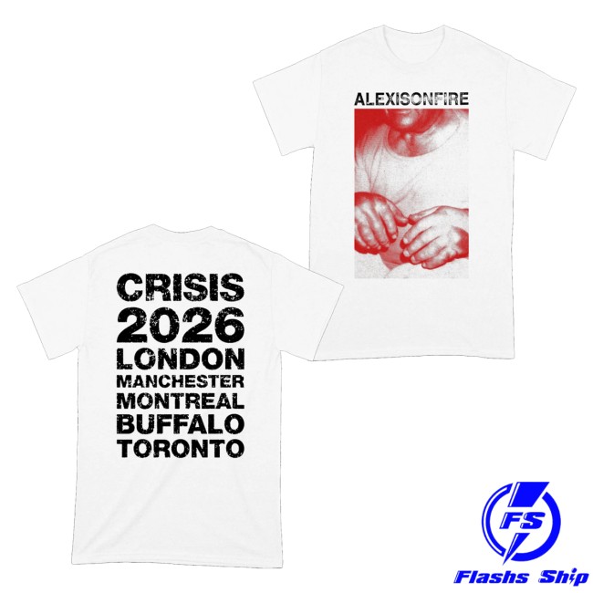 Alexisonfire Merch Store Crisis Tour T-Shirt 5 Alexisonfire Merch Store Crisis Tour T-Shirt