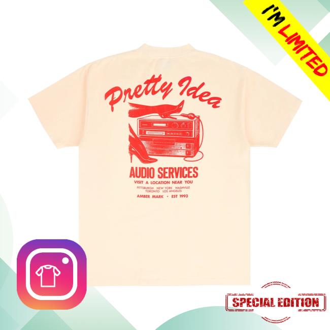 Amber Mark Store Merch Pretty Idea Tee 4 Amber Mark Store Merch Pretty Idea Tee
