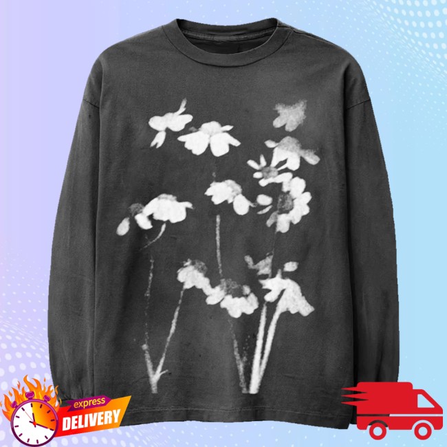 Ariana Grande Merch Store Petal Blurred Flowers Longsleeve 3 Ariana Grande Merch Store Petal Blurred Flowers Longsleeve