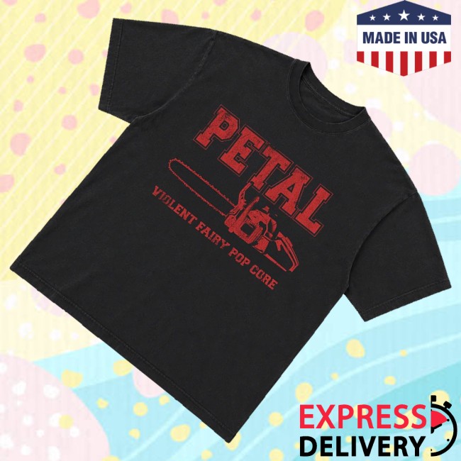 Ariana Grande Merch Store Petal Chainsaw T-Shirt 3 Ariana Grande Merch Store Petal Chainsaw T-Shirt