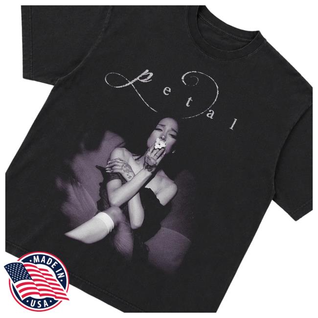 Ariana Grande Store Merch Petal Script T-Shirt 5 Ariana Grande Store Merch Petal Script T-Shirt