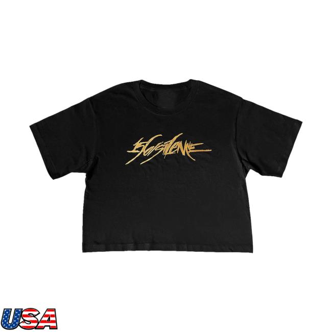 Armada Merch Store 156 Silence Gold Logo Crop Top 2 Armada Merch Store 156 Silence Gold Logo Crop Top