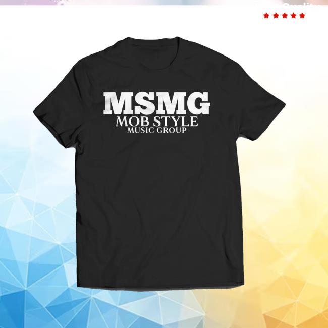 Big Pokey Merch Store Msmg (Mob Style Music Group) Classic Logo Tee 2 Big Pokey Merch Store Msmg (Mob Style Music Group) Classic Logo Tee