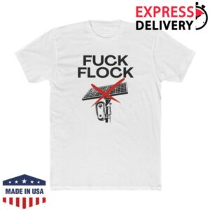 Black Guns Matter Merch Store Flock Off Tee White