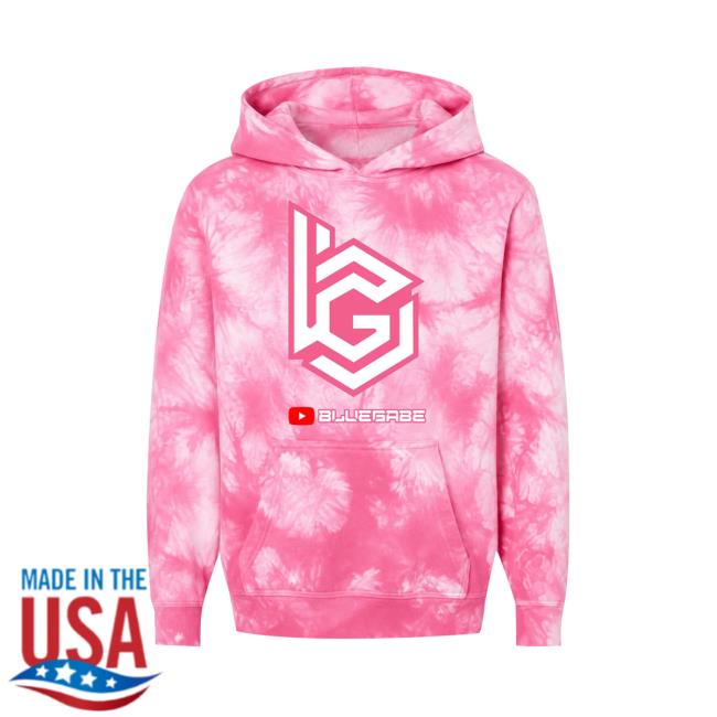 Bluegabe Merch Store Bluegabe Youtube Hoodie Pink 3 Bluegabe Merch Store Bluegabe Youtube Hoodie Pink
