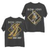 Bon Jovi Store Merch Slippery When Wet Tour '86-'87 Pepper T-Shirt