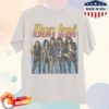Bon Jovi Store Merch Slippery When Wet Tour Retro Bone T-Shirt