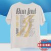 Bon Jovi Store Merch Slippery When Wet Tour Retro Bone T-Shirt