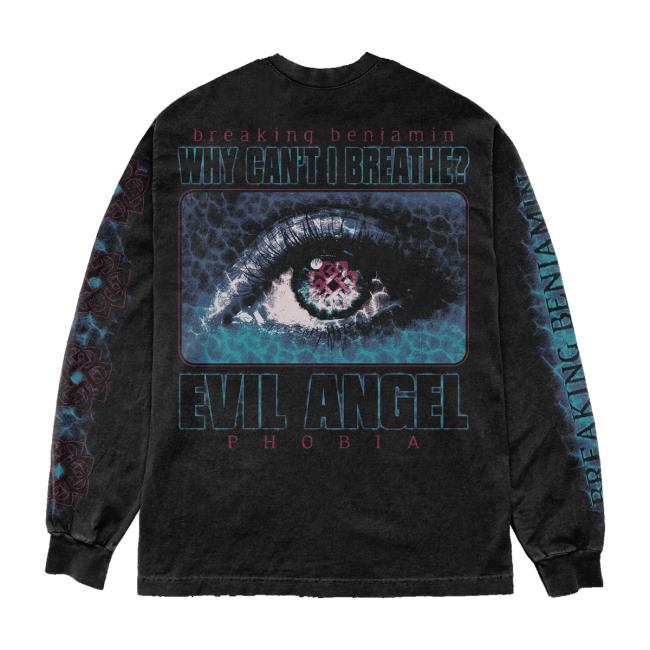 Breaking Benjamin Merch Store Evil Angel Long Sleeve 3 Breaking Benjamin Merch Store Evil Angel Long Sleeve
