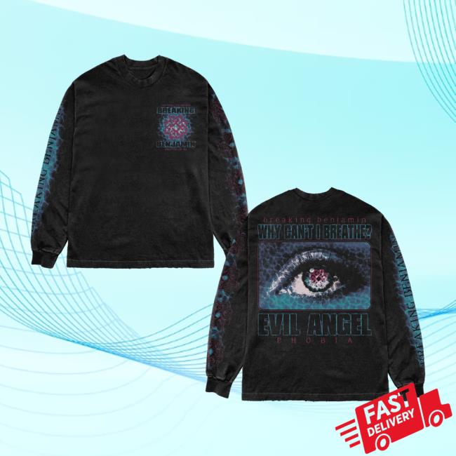 Breaking Benjamin Merch Store Evil Angel Long Sleeve 5 Breaking Benjamin Merch Store Evil Angel Long Sleeve