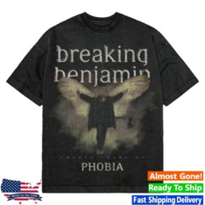 Breaking Benjamin Store Merch Phobia Album Tee