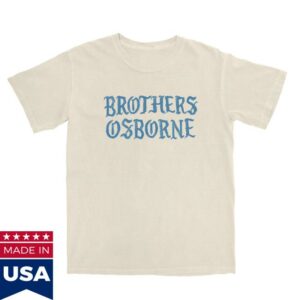 Brothers Osborne Store Merch Ivory Crab Tee