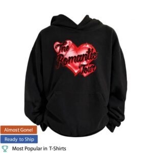 Bruno Mars Store Merch The Romantic Tour Airbrush Hoodie