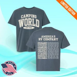 Camping World Merch Store Store Tee