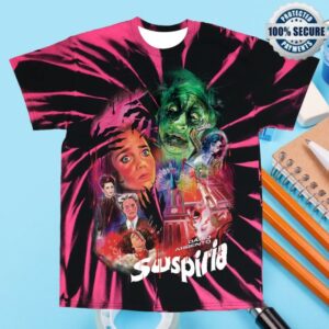 Cavitycolors Merch Store Suspiria Death Is Coming For You Tie Dye T-Shirt
