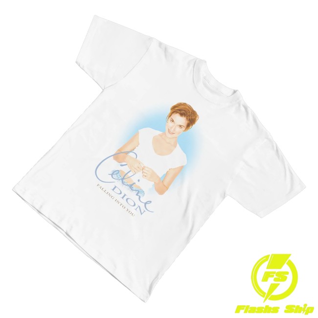 Celine Dion Merch Store Falling Into You T-Shirt 3 Celine Dion Merch Store Falling Into You T-Shirt