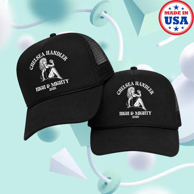 Chelsea Handler Merch Store High & Mighty Trucker Hat Black 2 Chelsea Handler Merch Store High & Mighty Trucker Hat Black